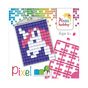 Kit créatif Pixel porte-clé 4 x 3 cm - Licorne