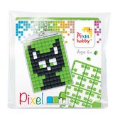 Kit créatif Pixel porte-clé 4 x 3 cm - Chat