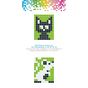 Kit créatif Pixel porte-clé 4 x 3 cm - Chat