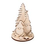 Décor de Noël en bois 8.4 cm Lutin 2 kits