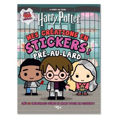 Livre Harry Potter Mes créations en stickers : Pré-au-lard