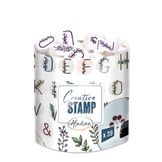 Tampon mousse Creative Stamp 39 pcs Alphabet & Couronnes