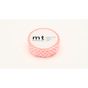 Masking Tape 7 m x 15 mm Pois Rouge Fluo