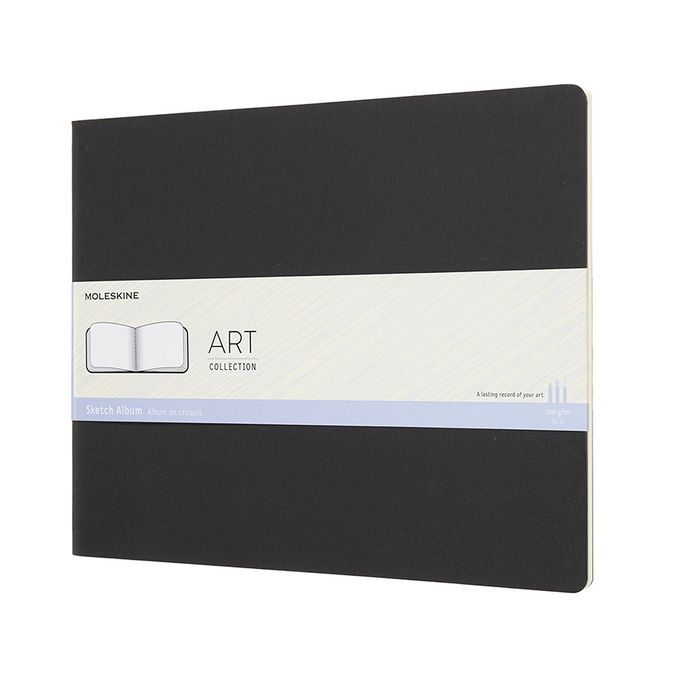 Album de Croquis Art 120 g/m² 21.6 x 27.9 cm Noir