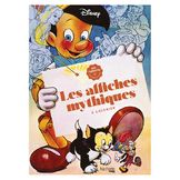 Livre de coloriage Grand Bloc Disney Les affiches mythiques