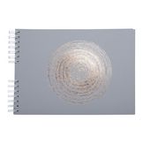 Album Photo à Spirales 50 pages blanches 32 x 22 cm Ellipse Gris