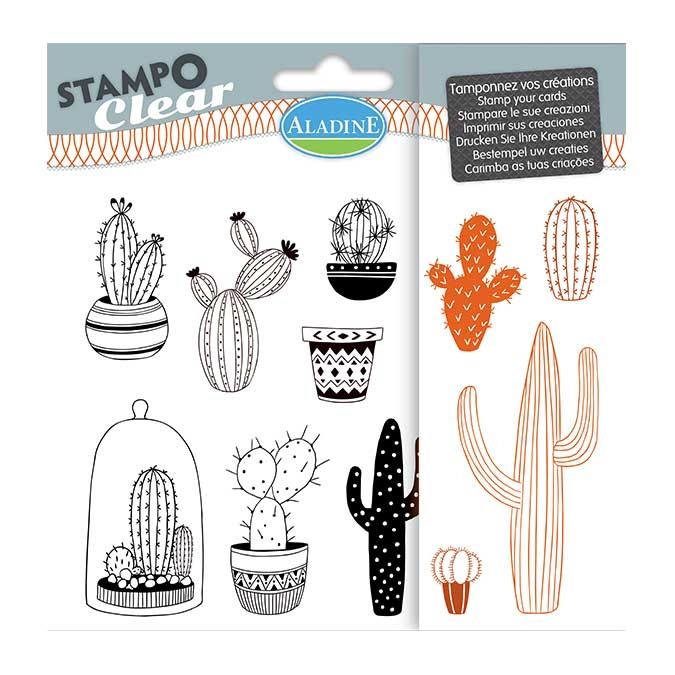Tampon Stampo Clear Cactus 11 pcs