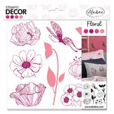 Tampons en mousse Stampo Deco - Floral