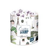 Tampon mousse Creative Stamp Kit Plantes