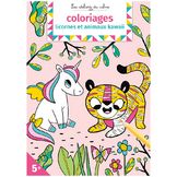 Coloriages Animaux kawaii - 5+