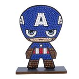 Broderie Diamant Figurine Captain America
