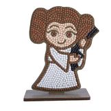 Broderie Diamant Figurine Leia
