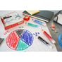 Crayon marqueur effaçable à sec MARKdry Set 4 couleurs