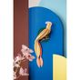 Décoration murale 3D 18 x 6 x 37 cm Oiseau de Paradis Olango