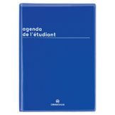 Agenda scolaire 2023-2024 journalier 12,5 x 17.5 cm Boréal Bleu