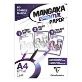 Papier Dessin Mangaka Essential Paper - A4 21 x 29,7 cm - Pochette de 15 feuilles