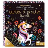 Kit Cartes à gratter Licornes