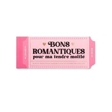 Carnet de 24 Bons Romantiques