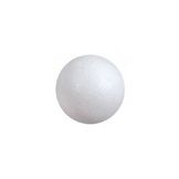 Boule en polystyrène, divisible, blanc, 30 cm  acheter en ligne sur  buttinette - loisirs créatifs