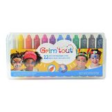 Crayon de maquillage Grim'sticks 12 couleurs