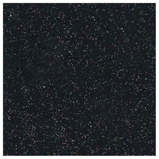 Papier de scrapbooking 30 x 30 cm Poudre de paillettes Noir