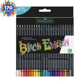 Crayons de couleur Black edition 24 pcs