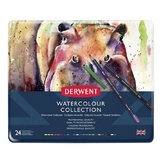 Crayon de couleur aquarellable Watercolour Collection Boîte métal 24 pcs