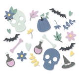 Matrice de découpe Thinlits Die Thème halloween Spooky Icons