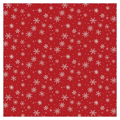 Papier imprimé 30,5 x 30,5 cm Christmas Time - Snowflakes Falling