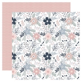 Papier imprimé 30,5 x 30,5 cm Winterland - Winterland Floral