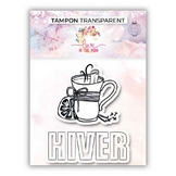 Tampons transparents Hiver 2 pcs