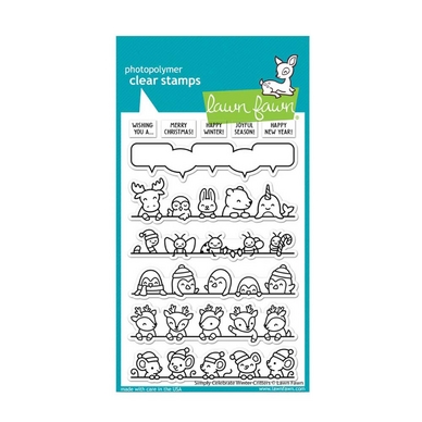 Tampons transparents Simply Celebrate Winter Critters 11 pcs