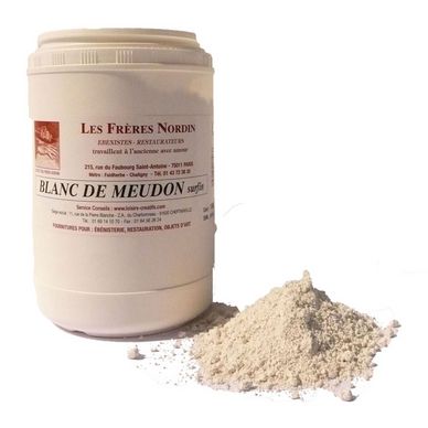 Pigment blanc de Meudon 1kg Frères Nordin (Les) chez Rougier & Plé