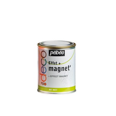 Peinture acrylique magnétique aspect mat Aqua magnets – Murale – Aimanté –  500 ml – 5 m² - BOX DECO COULEURS