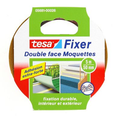 Adhésif double-face 50mm x 5m Tesa chez Rougier & Plé