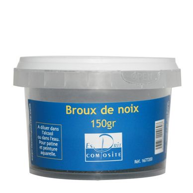 BROU DE NOIX écorce poudre (Tisane en vrac) Herboristerie Moderne Yves  MOREAU