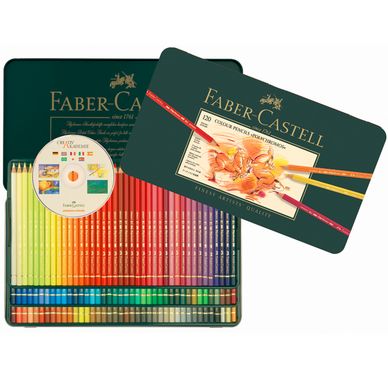 Faber-Castell Coffret de 120 crayons de couleur Polychromos au meilleur  prix sur