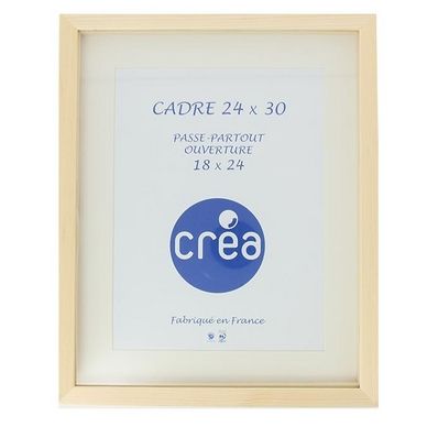 Cadre Vitrine XXL Brut - 50 x 65 cm - Rougier&Plé Voltaire