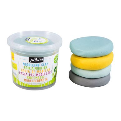Pâte à modeler Bio colorée Pot 90g Vert Arteko® (Pébéo) - Ekobutiks® l ma  boutique écologique