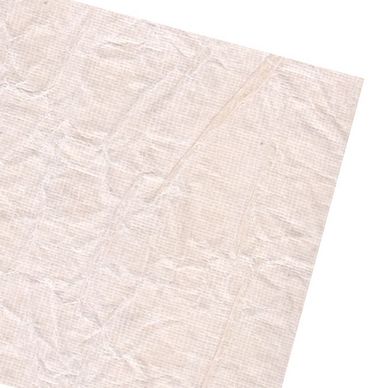 Papier texturé sur trame coton 48 x 70 cm +/- 130 g/m² Blanc Lamali chez  Rougier & Plé