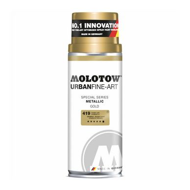Bombe de peinture Urban Fine-Art Metallic 400 ml Or Molotow chez Rougier &  Plé
