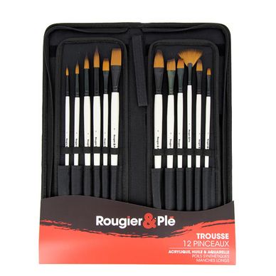 Pinceau acrylique Rond synthétique Créa Rougier&Plé chez Rougier & Plé