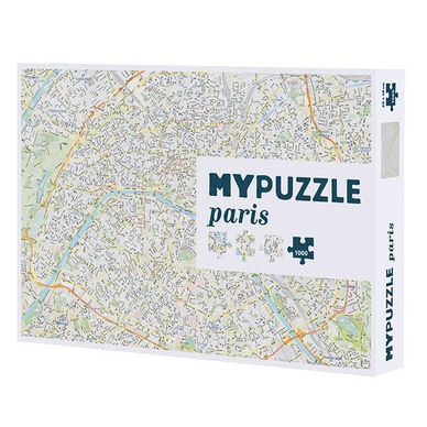 Puzzle plan de Paris Helvetiq chez Rougier & Plé