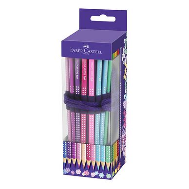 Crayon de couleur Sparkle Trousse 20 crayons + accessoires Faber
