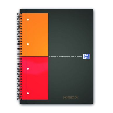 Cahier Notebook A4+ petits carreaux Q.5x5 160 p Oxford chez Rougier & Plé
