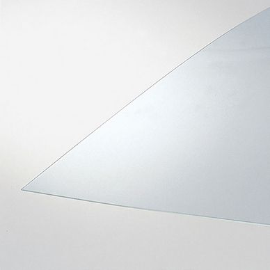 Plaque de verre organique transparent Épaisseur 1,2 mm Esprit Papier chez  Rougier & Plé