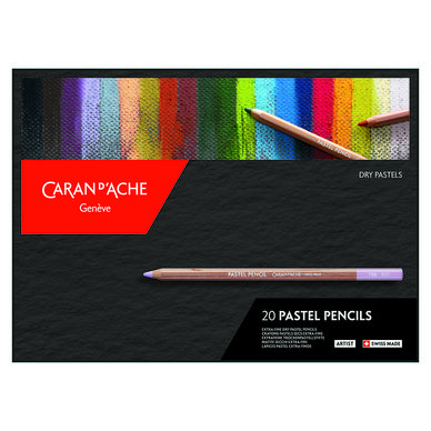 Crayon de couleur Pastel 788 Boîte 20 pcs Caran d'Ache chez