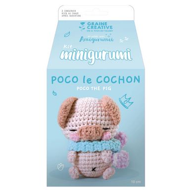 Kit de crochet animal Chat-licorne Graine Créative chez Rougier & Plé
