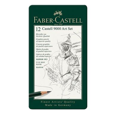 Crayon graphite Castell 9000 6B - Scrapmalin