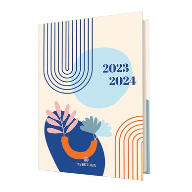 Agenda semainier 2023-2024 17 x 24.5 cm Camelia Lagon Editions Oberthur  chez Rougier & Plé